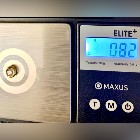 👑✅PRICE FIRM✅ Genuine 14kt Solid Gold Moissanite Gem Pendant. - Picture 11 of 16